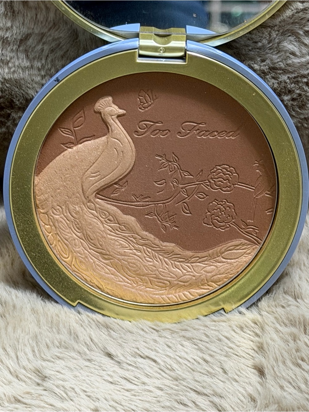 Too Faced Natural Lust Bronzer in Gold and Pink Floral Packaging - Picture 4 of 5